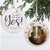 Product Thumbnail 2 Sided Wood Ornament