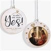 Product Thumbnail 2 Sided Wood Ornament