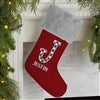 Product Thumbnail Grey Faux Fur Stocking