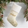 Product Thumbnail Ivory Faux Fur Stocking