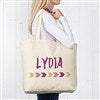 Model with Large Tote 