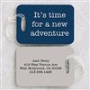 alt='Expressions Personalized Luggage Tag 2 Pc Set'