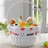 White Easter Basket