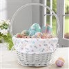 White Easter Basket