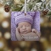 Product Thumbnail 1 sided Square Metal Ornament