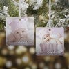 Product Thumbnail 2 sided Square Metal Ornament