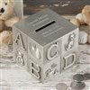alt='Baby Block Engraved Pewter Piggy Bank'