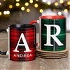 11 oz. Black & 11 oz. Red Mug