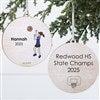 Product Thumbnail 2 Sided Wood Ornament