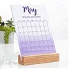 Product Thumbnail Calendar in Stand