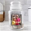 alt='Romantic Photo Personalized Glass Jar'