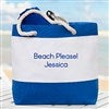 Blue Beach Tote