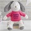 Product Thumbnail White Bunny with Raspberry Shirt