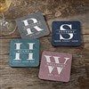 alt='Lavish Last Name Personalized Coaster'
