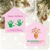 Pmall thumb Personalized Logo Double Sided House Ornament - 26561
