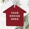 Pmall thumb Personalized Logo Double Sided House Ornament - 26561