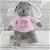 Product Thumbnail Grey Bunny with Pink Shirt