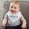 Product Thumbnail Bandana Bib on Model