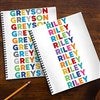 alt='Vibrant Name Personalized Large Notebooks-Set of 2'