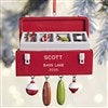 alt='Fishing Tackle Box<sup>©</sup> Personalized Ornament'
