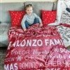 Product Thumbnail Snowflake Family Red Fleece
