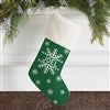 Ivory Faux Fur Stocking