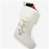 Product Thumbnail Ivory Faux Fur Stocking