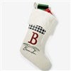 Product Thumbnail Ivory Faux Fur Stocking