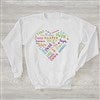 alt='Close To Her Heart Personalized Adult Sweatshirt'