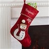 Snowman Stocking