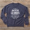 alt='This Awesome Dad Belongs To Personalized Adult Sweatshirt'