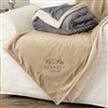 Product Thumbnail Tan & Grey Blanket 