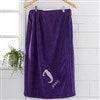 Purple Towel Wrap