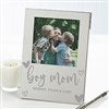 alt='Boy Mom Personalized Silver Picture Frame'