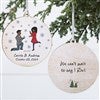 Product Thumbnail Double Sided Wood Ornament