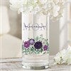alt='Floral Love For Mom Personalized Cylinder Glass Flower Vase'