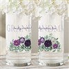alt='Floral Love For Grandma Personalized Cylinder Glass Flower Vase'