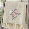 Pmall thumb Personalized Logo Embroidered Afghan  - 30757