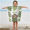 Sloth Poncho Towel