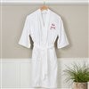 Mr. Embroidered Velour Robe