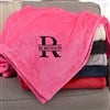 Pink Fleece Throw 