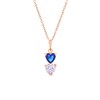 Product Thumbnail Rose Gold - 2 Stones