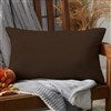 Product Thumbnail Back of Lumbar Outdoor Throw Pillow