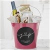 Product Thumbnail Large Metal Bucket - Pink