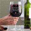 Back of Wine Glass