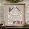 Product Thumbnail 12 x 12 Whitewashed Frame