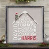 Product Thumbnail 12 x 12 Blackwashed Frame