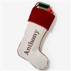 Product Thumbnail Burgundy Stocking