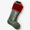 Product Thumbnail Burgundy Stocking