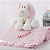 Product Thumbnail Pink Blanket and Puppy Set